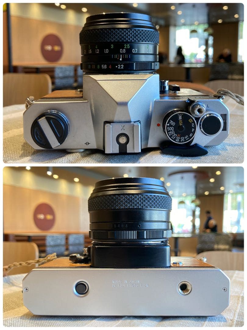 fujica st605ii＊fujinon 55mm f2.2＊完動品・美品