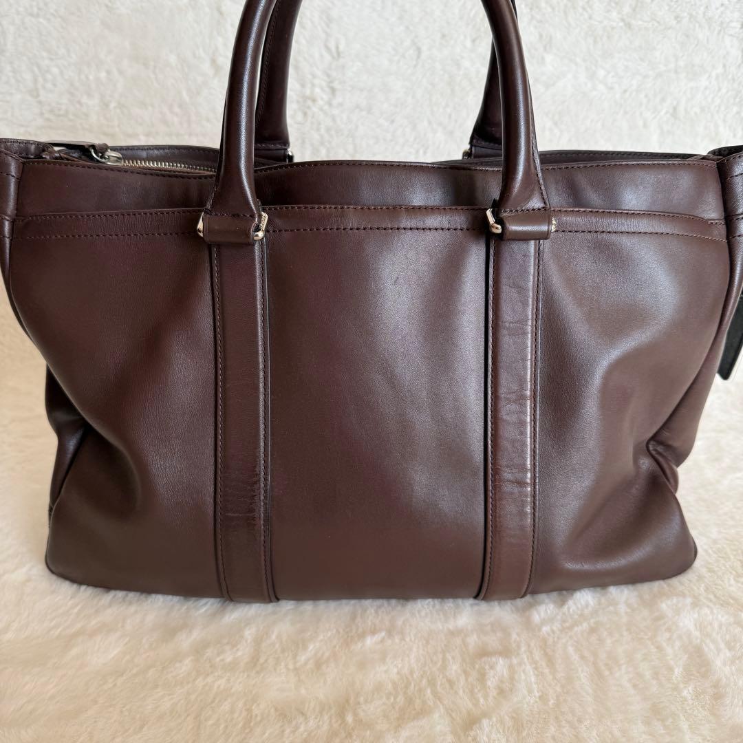 コーチ ビジネスバッグ ブリーフケース 2way レキシトン レザー ブラウン