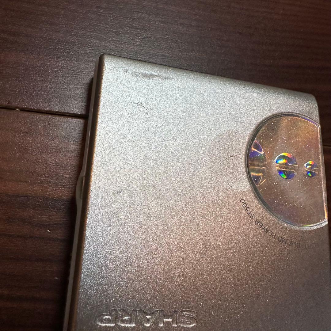 SHARP MD-ST500-W MD プレーヤー 5539