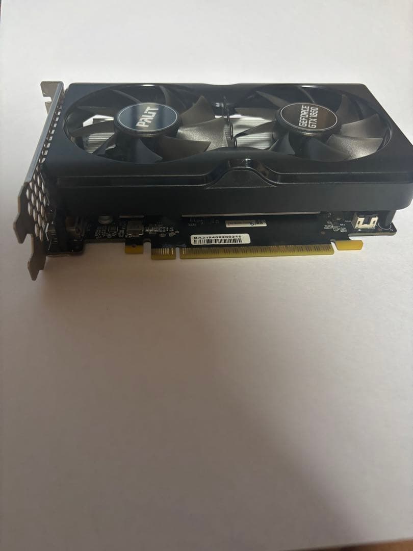 動作確認済み PALIT GeForce GTX 1650 グラフィックボード