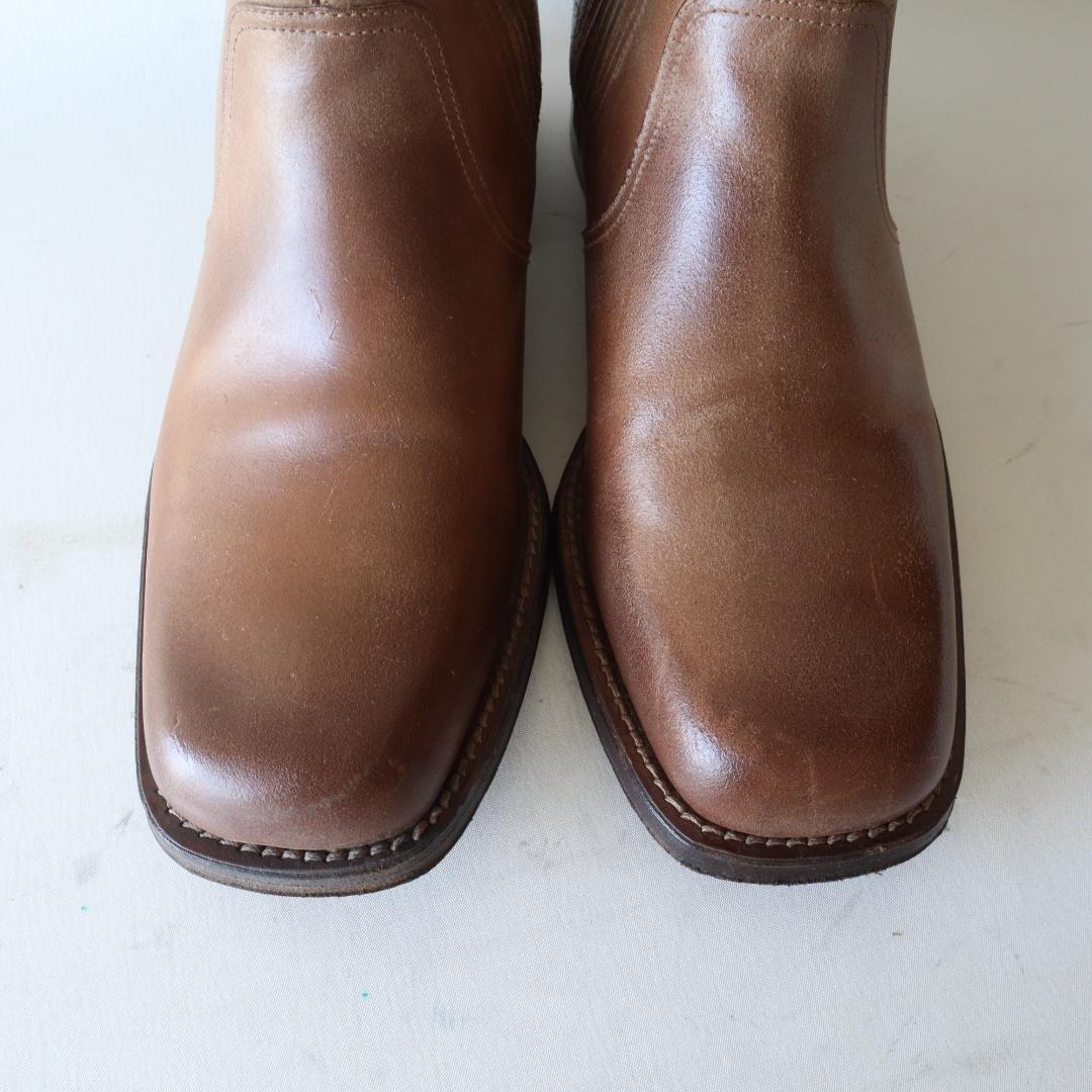 しむらのけん様　エルメス　サイドゴアブーツ　プエブロレザー　ブラウン　39