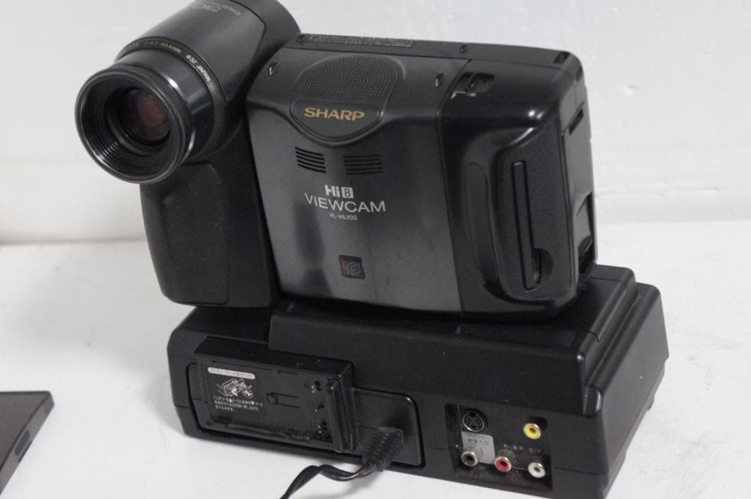 動作品★シャープ　VL HL100　Hi8 ビデオカメラ 8mm 0123