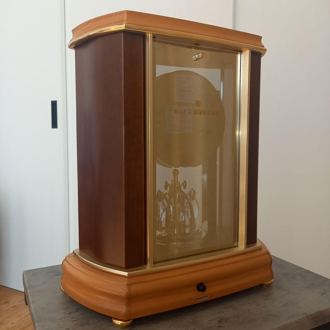 SEIKO EMBLEM エンブレム HW577B 置時計 からくり時計　電波