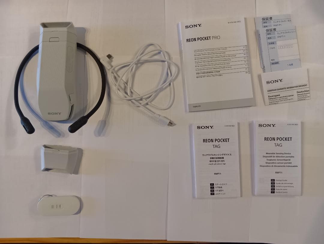 電気ヒーター SONY REON POCKET PRO