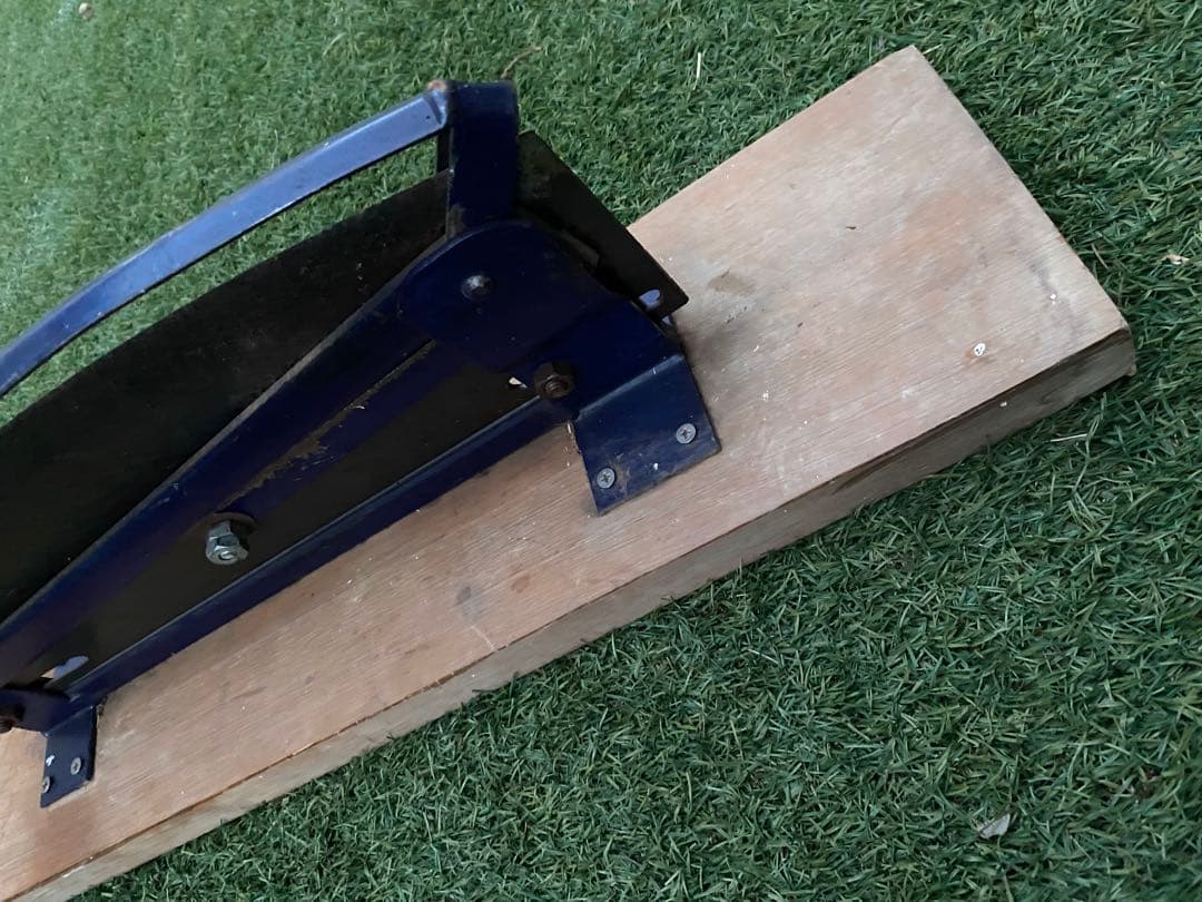 自動押切 40cmワイドタイプ 押切器　藁