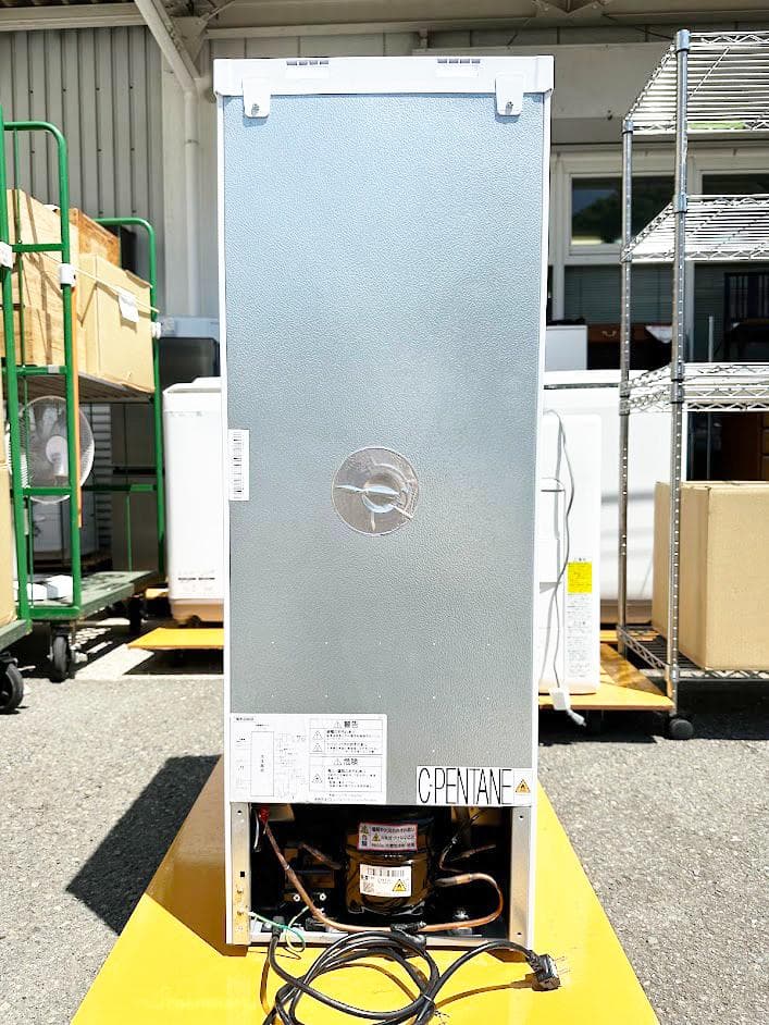 ★644 美品 アイリスオーヤマ 1ドア冷凍庫 80L 2023年製 取説付