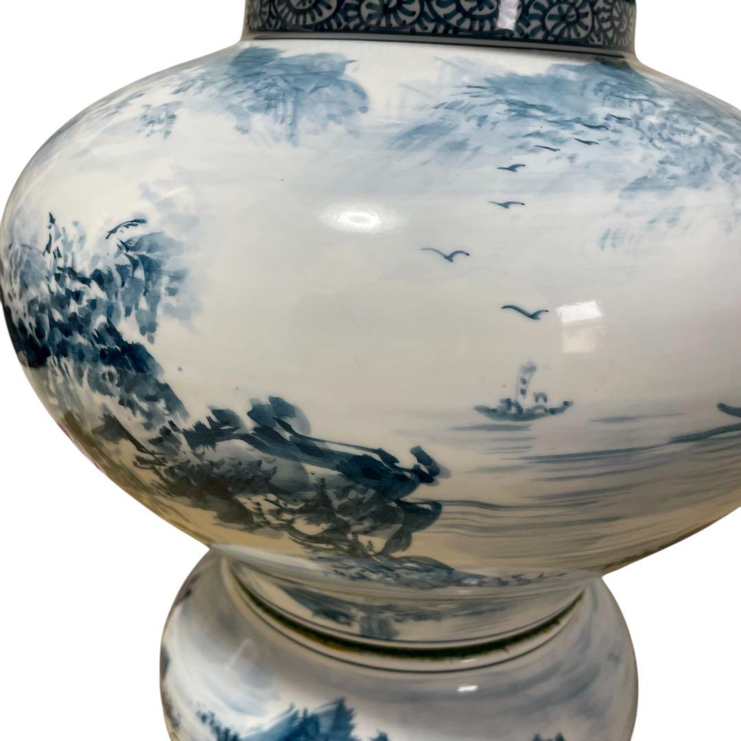 絶品！　有田焼 勝右衛門作 飾壺 沈香壺 骨董　陶器　美術品　芸術品　高級　和風