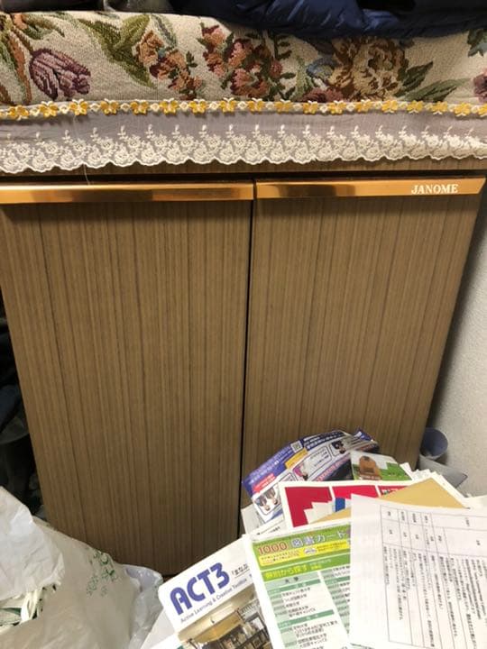ジャノメミシン引取限定(発送出来ません)