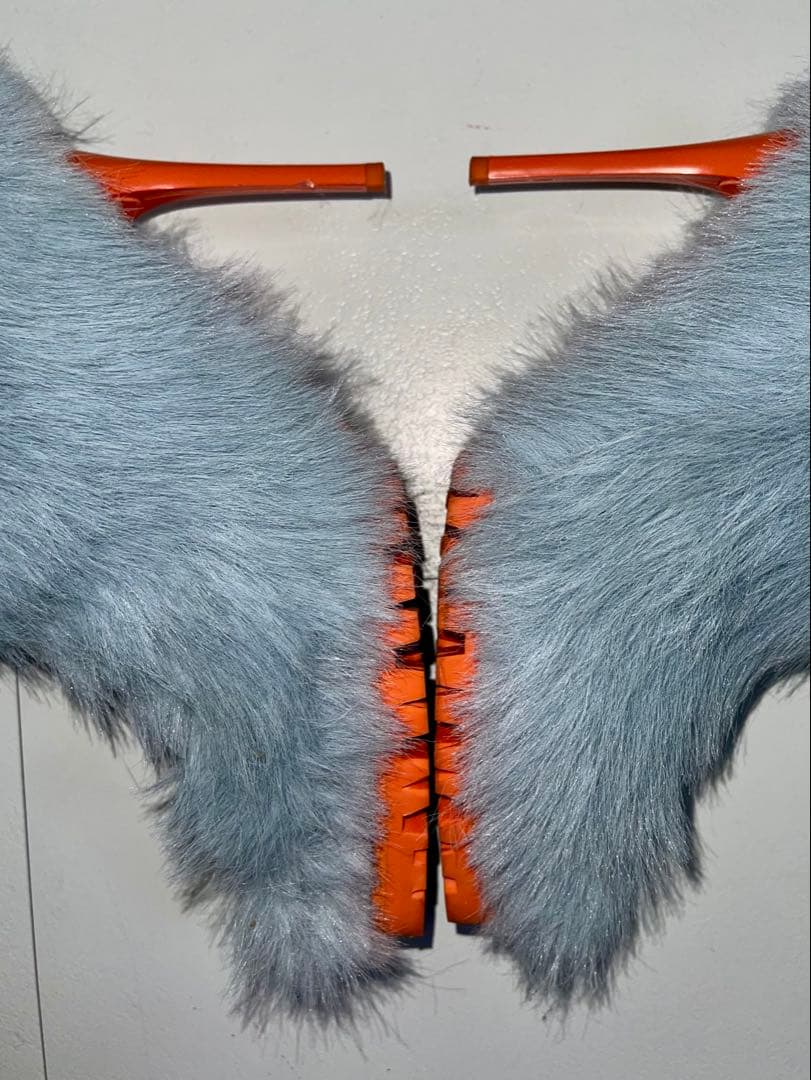 YELLO BLAQUEE SHORT BOOTS ファーブーツブルー