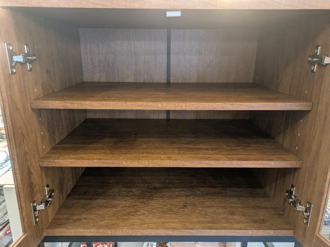 【極美品】 NITORI ラック スリム WAL ヴィンテージ ごみ箱上ラック