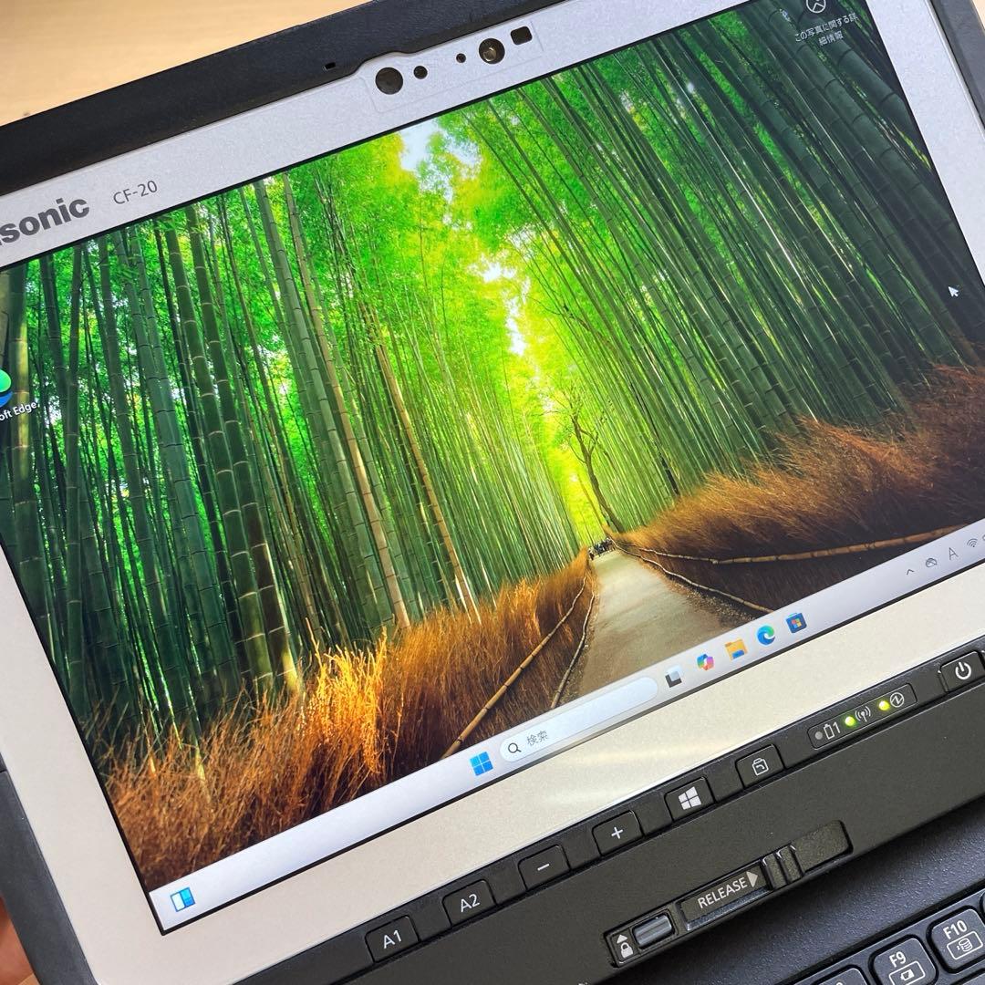 TOUGHBOOK CF-20 128GB　i5-7Y57 Win11 美品#7