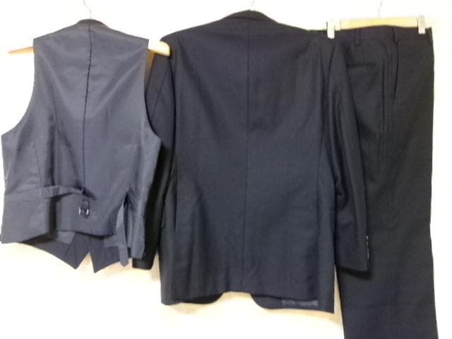 96629　バーバリーズ　スーツ３点セット　紺　M