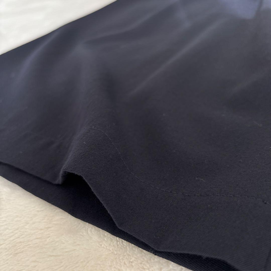 トリコ コムデギャルソン ビンテージ ワイド パンツ スカーチョ ギャザー 濃紺