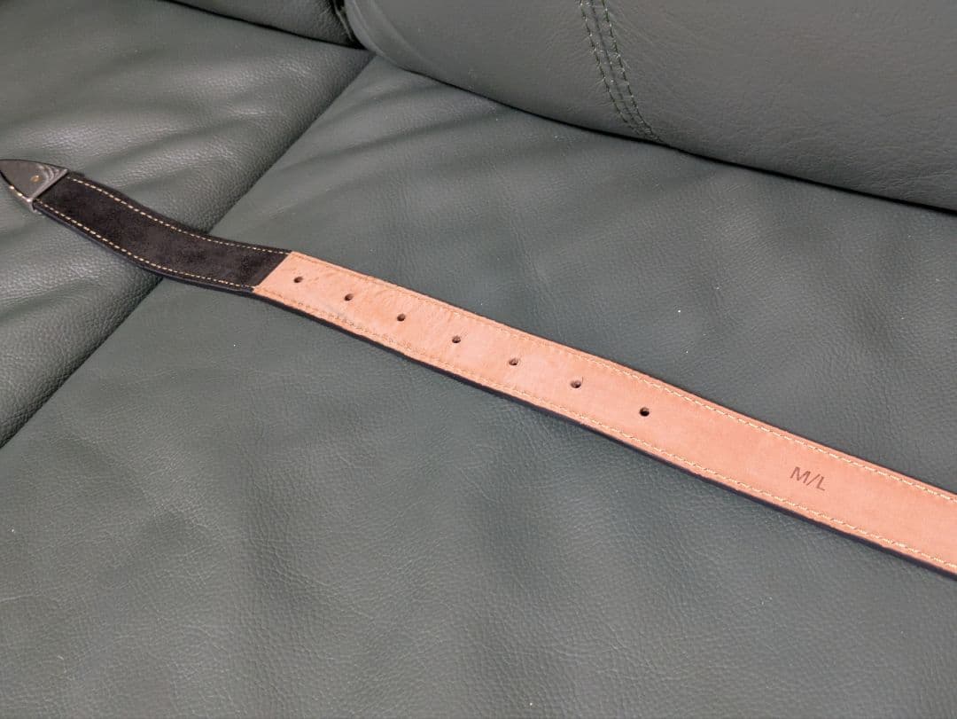 【最終値下げ】THE SHISHIKUI ベルト Suede b M/L