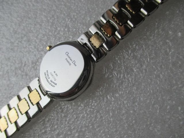 ●●クリスチャンディオール/女性用/クォーツ時計/美品/電池交換済/●●