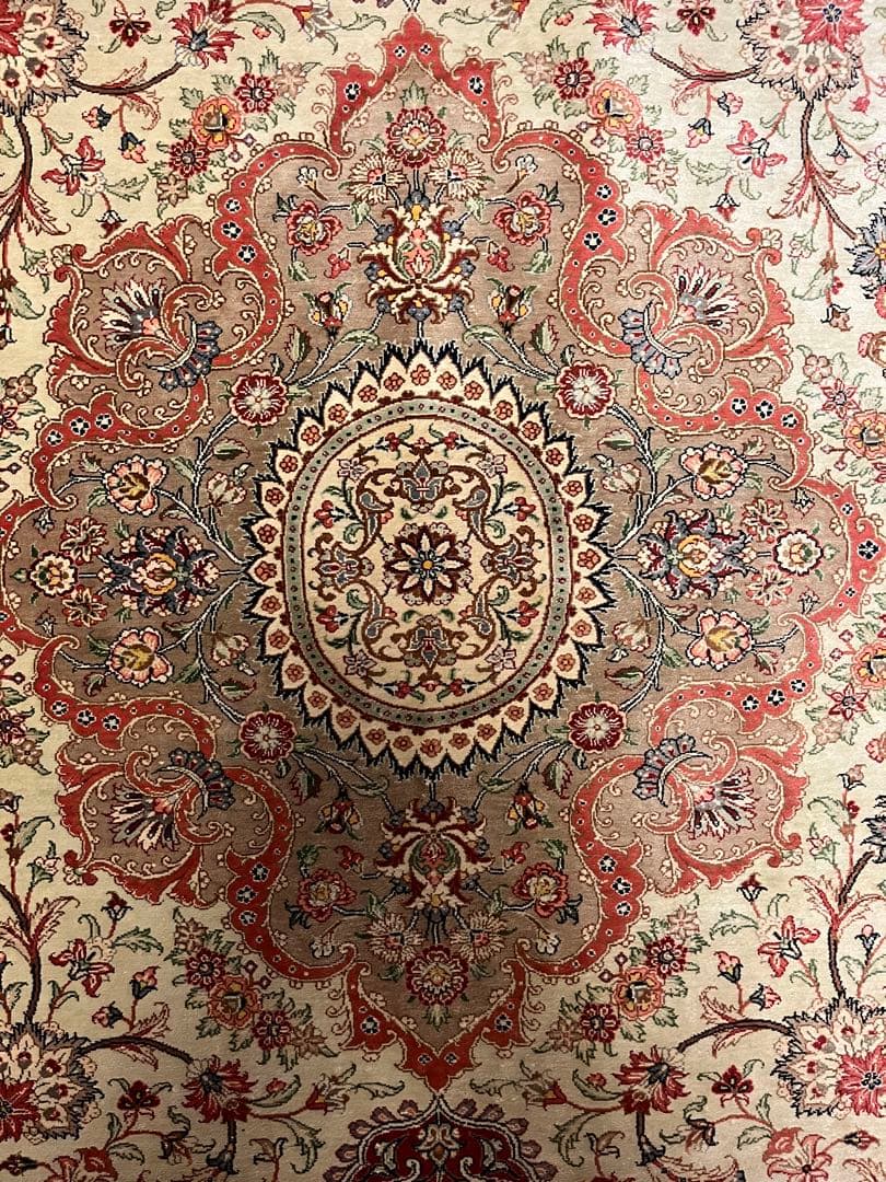 ペルシャ絨毯 208×139cm シルク ガリチェ kashizad