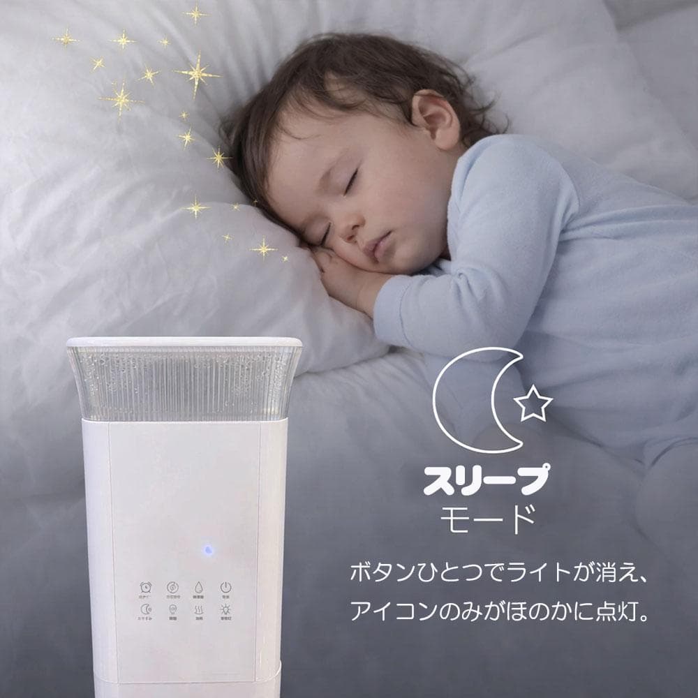 加湿器 大容量 13L 20畳対応 ハイブリッド式 高温加熱除菌 超音波式 新品