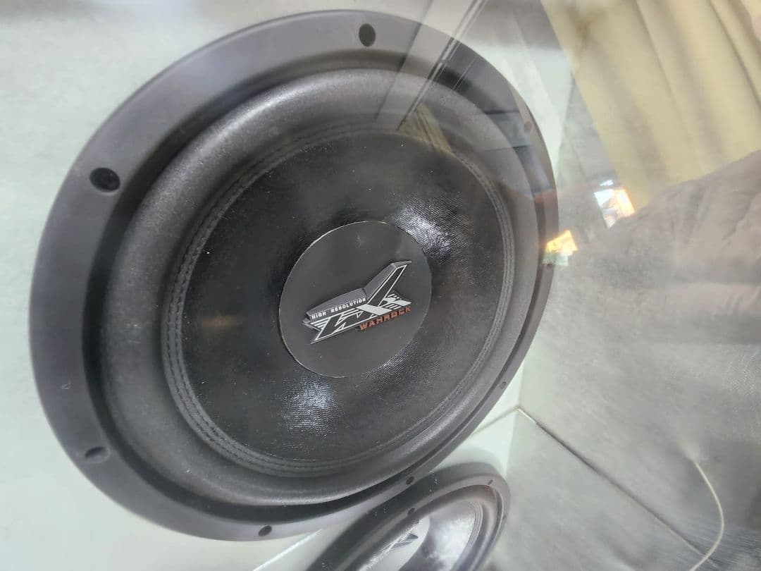 wahrock アメリカ　ウーファー 2個セット　ネオン付き。
