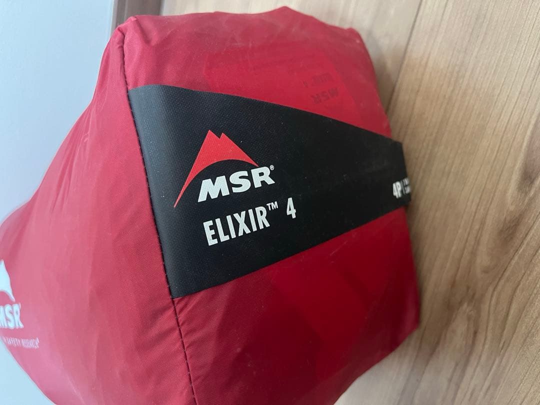 MSR エリクサー 4 / 4人用 テント グリーン