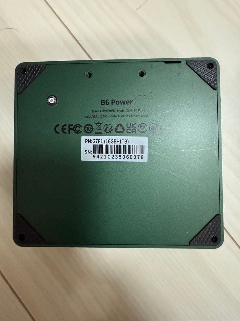 BMAX B6 Power／Core i7-1060NG7ミニPCCore i7