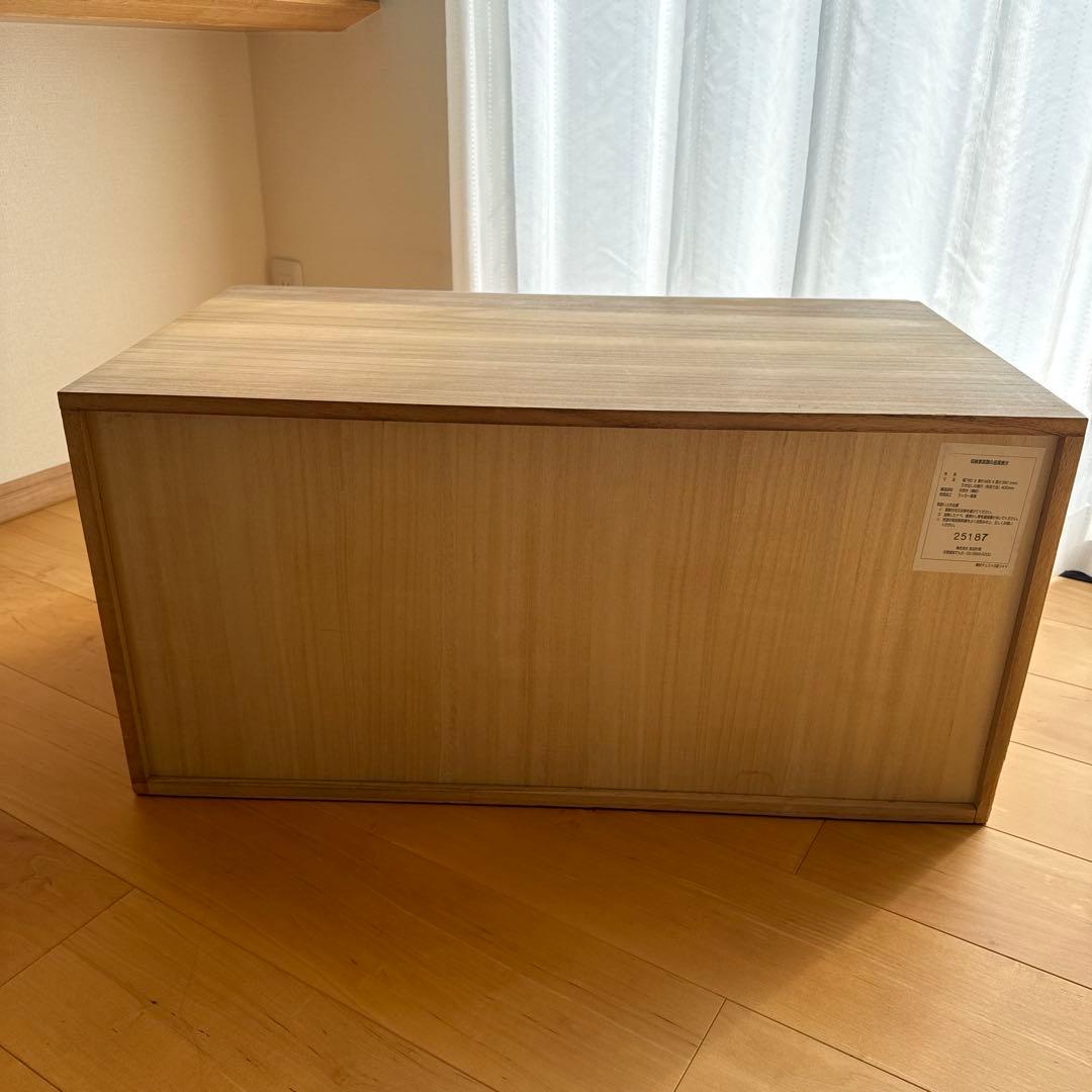 無印良品　桐タンス　チェスト②