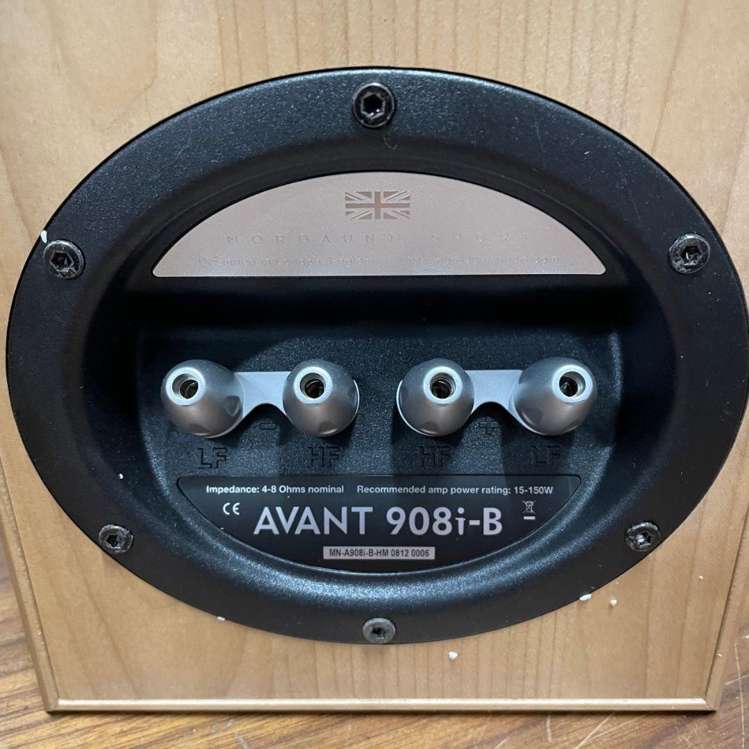 605 美品 モダンショート AVANT908i スピーカーペア 送料無料