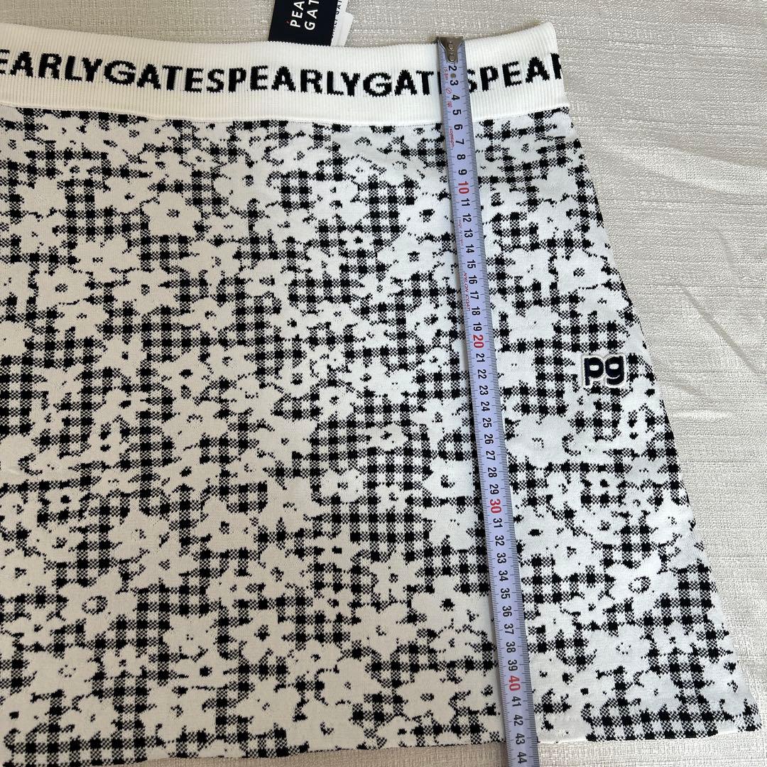 パーリーゲイツ ☆新品タグ付き☆レディース １(Ｍ相当)薄手ニットスカート