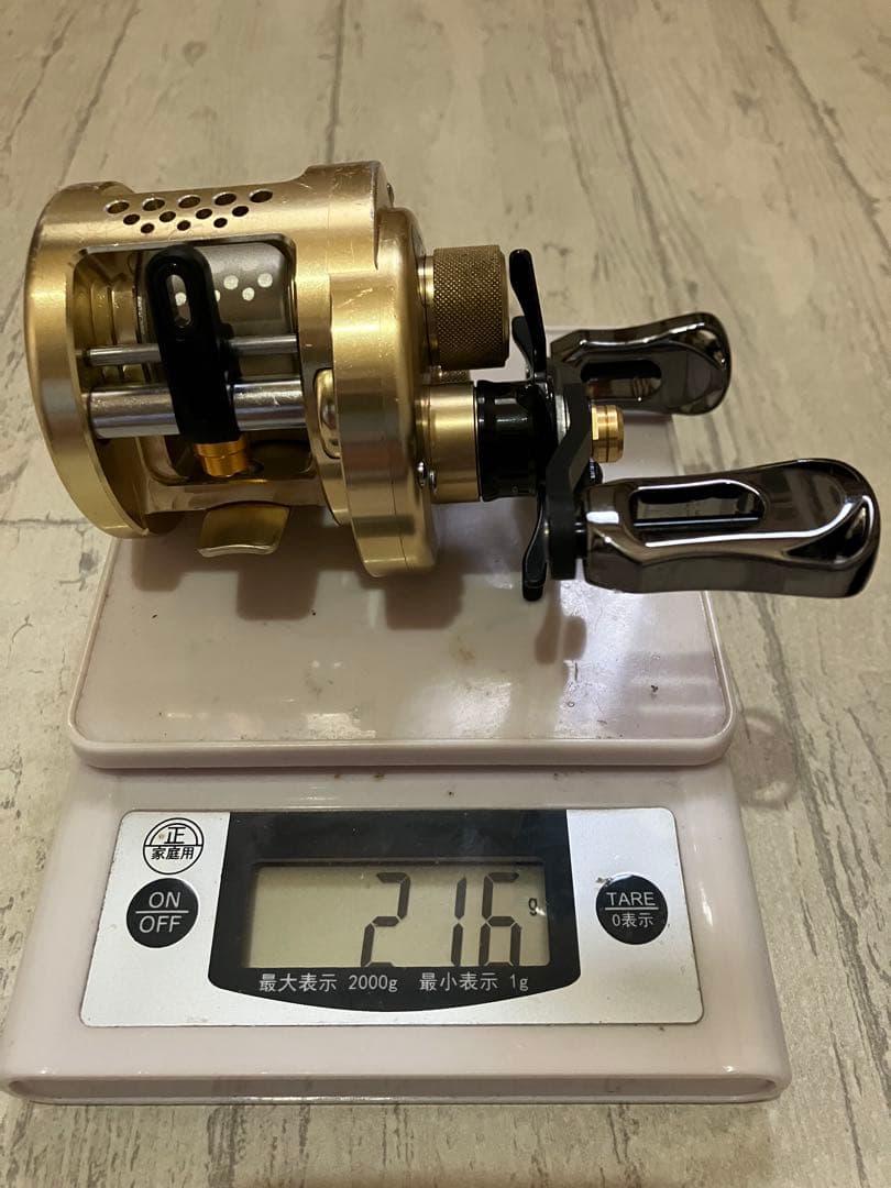 シマノ　初代　01カルカッタコンクエスト201 Mgスプール&ハイギヤ　軽量化