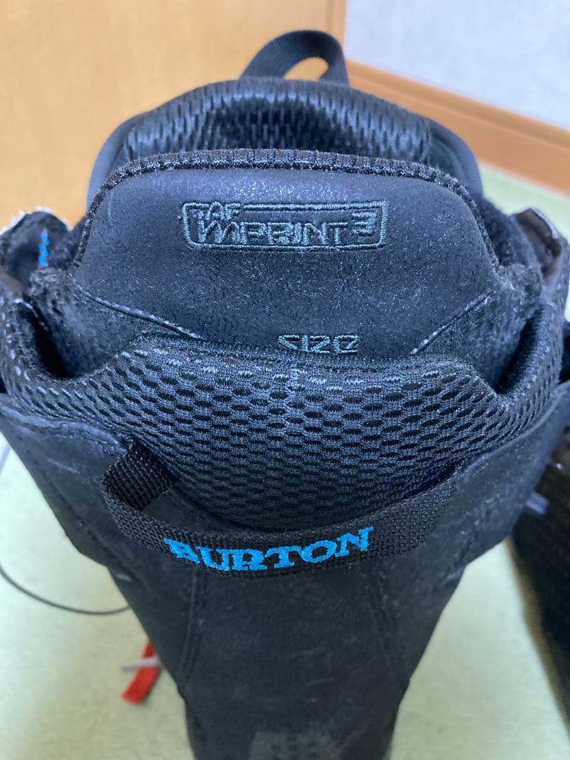 バートン　インペリアル　スノーボードブーツ ブラック ビブラムソール