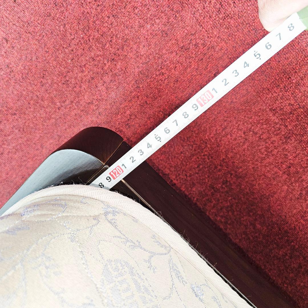 茶色のセミダブルベッド bed 東京23区全域送料無料