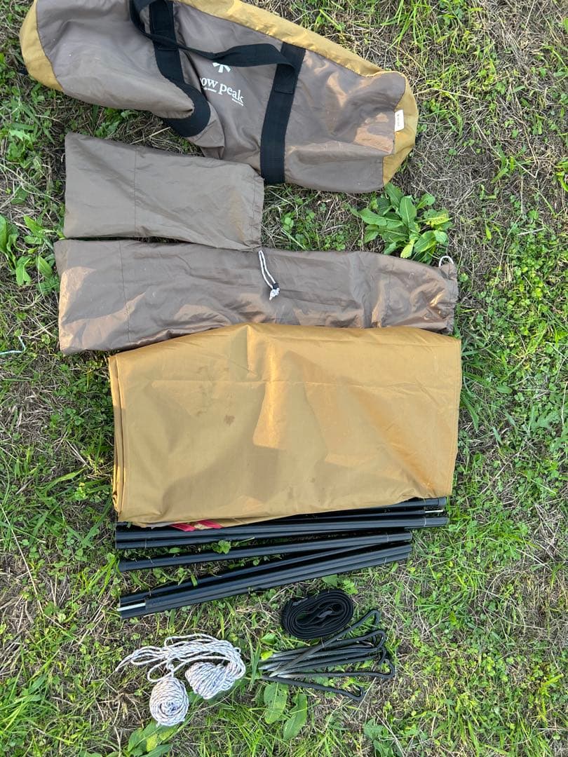 値下げ　スノーピーク　テント•タープセット