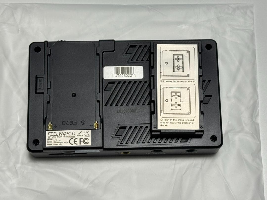 FEELWORLD LUT5 5.5 超高輝度 インチフィールドモニター