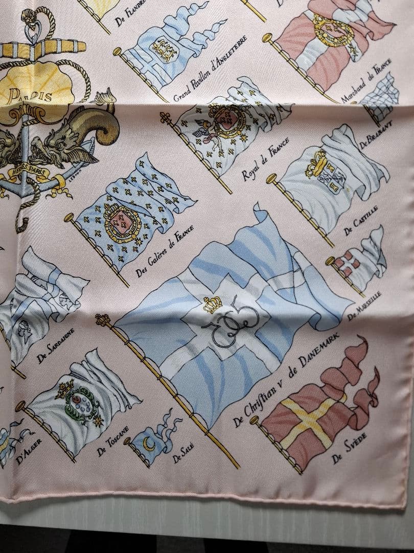 miさん専用HERMES シルクハンカチ 約45cm