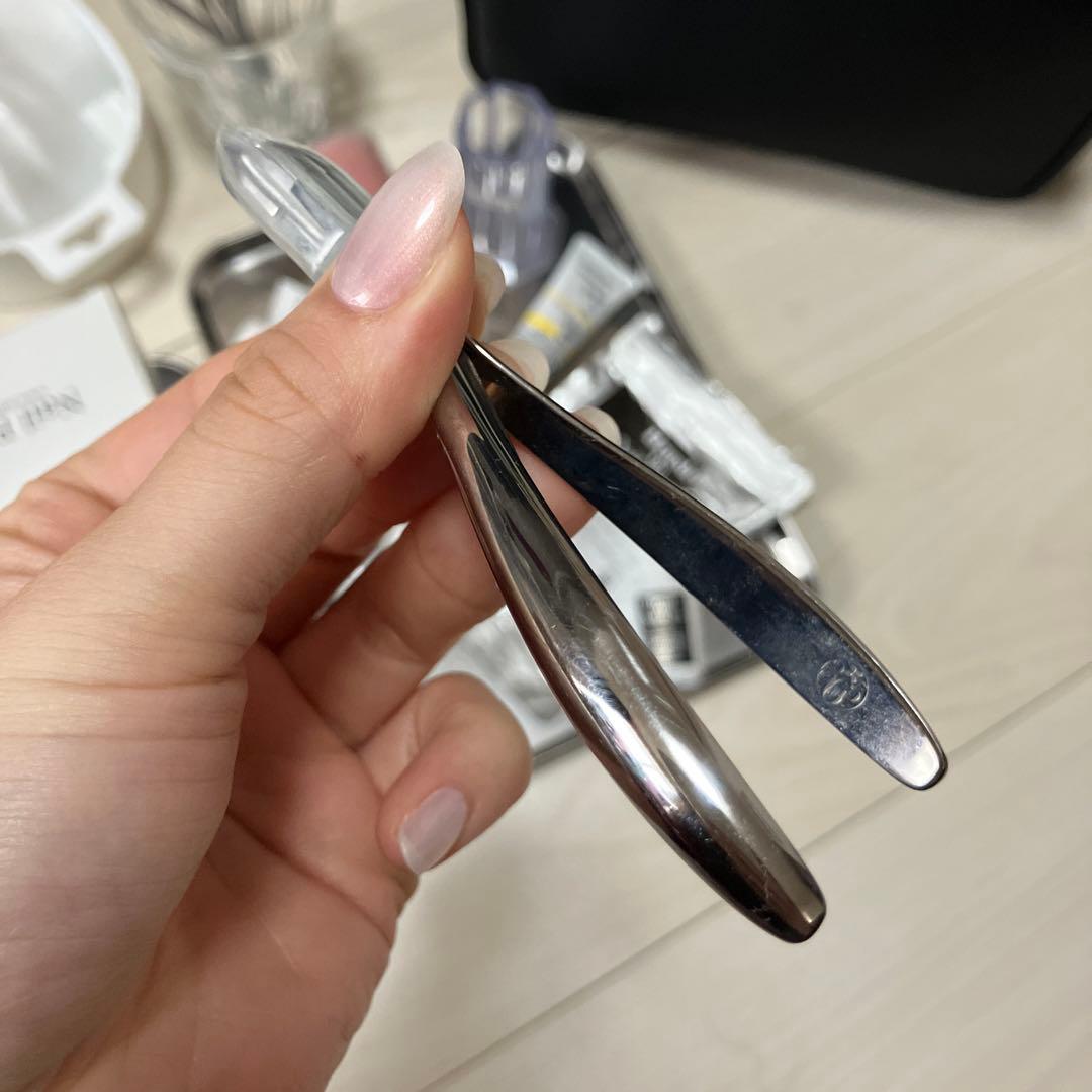ネイリスト検定3級　セット　ネイルアート用品セット（定価2万円のニッパー付き）