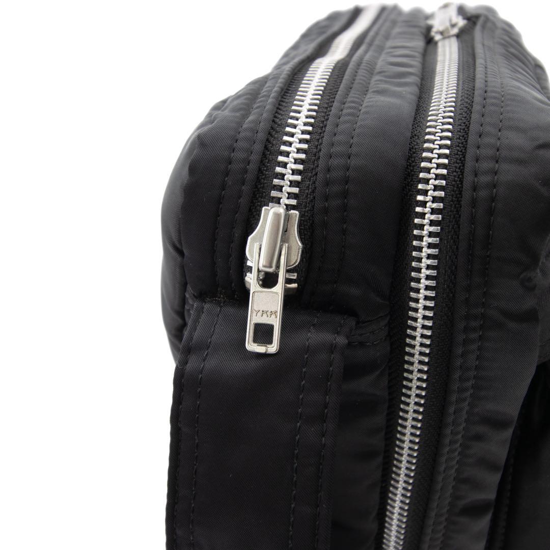 A090【美品】ポーター／タンカー　スリングバッグ　ショルダー　ナイロン　黒