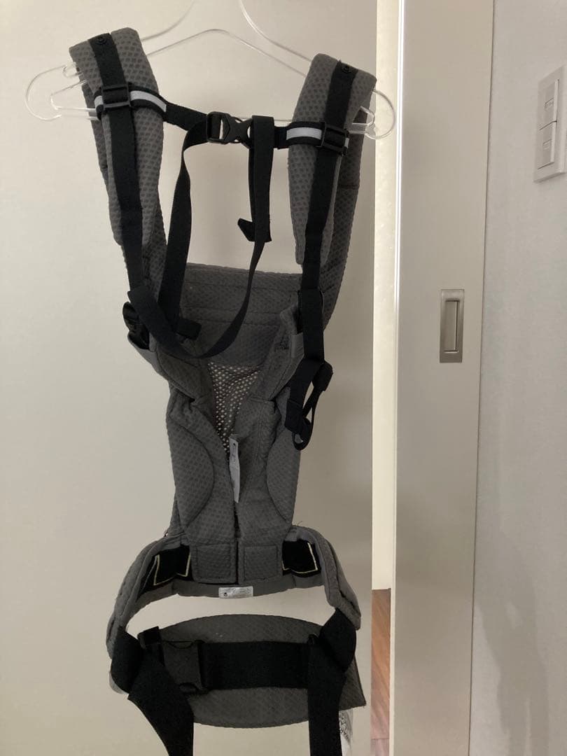 ergobaby OMNI breeze 抱っこ紐 グレー 収納ポーチ付き