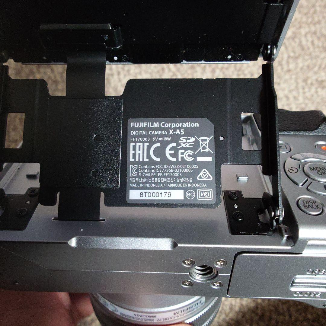 FUJIFILM X-A5本体+レンズ