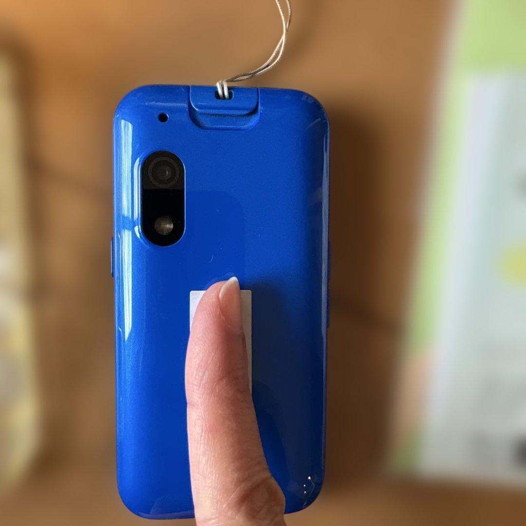 キッズフォン 3 青色 本体