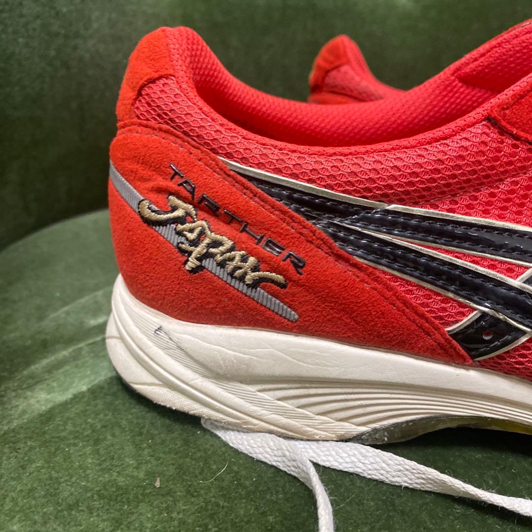 ASICS TARTHER JAPAN ランニングシューズ レッド　サイズ28