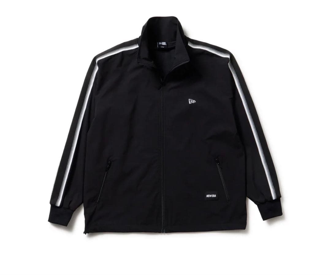 セットアップ　ニューエラ　ウォームアップ バーチカルロゴ ブラック