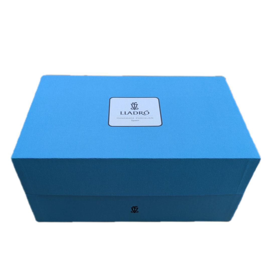 【未使用】LLADRO フィギュリン 天使の考えごと [わかってきたぞ]