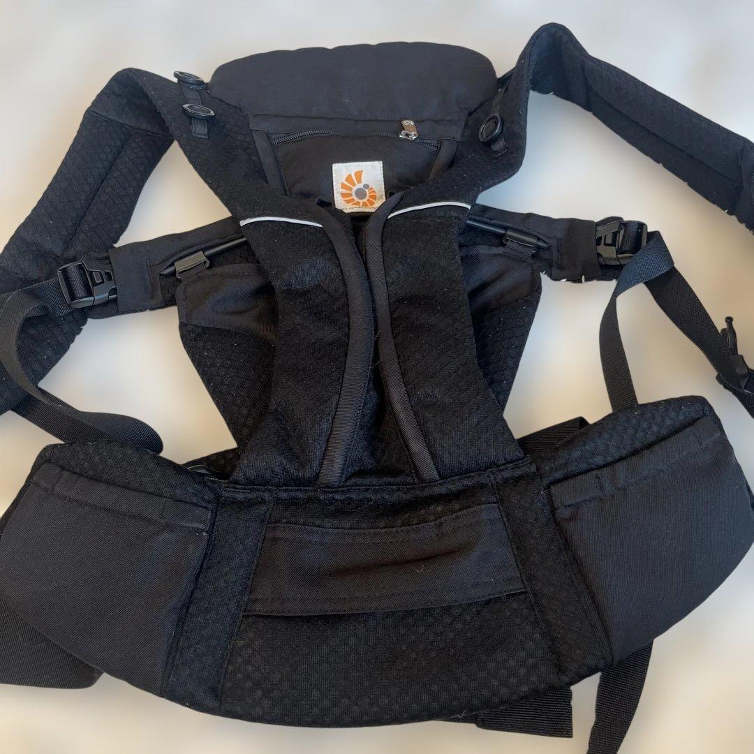 エルゴベビー オムニブリーズ 抱っこ紐 メッシュ オニキスブラック