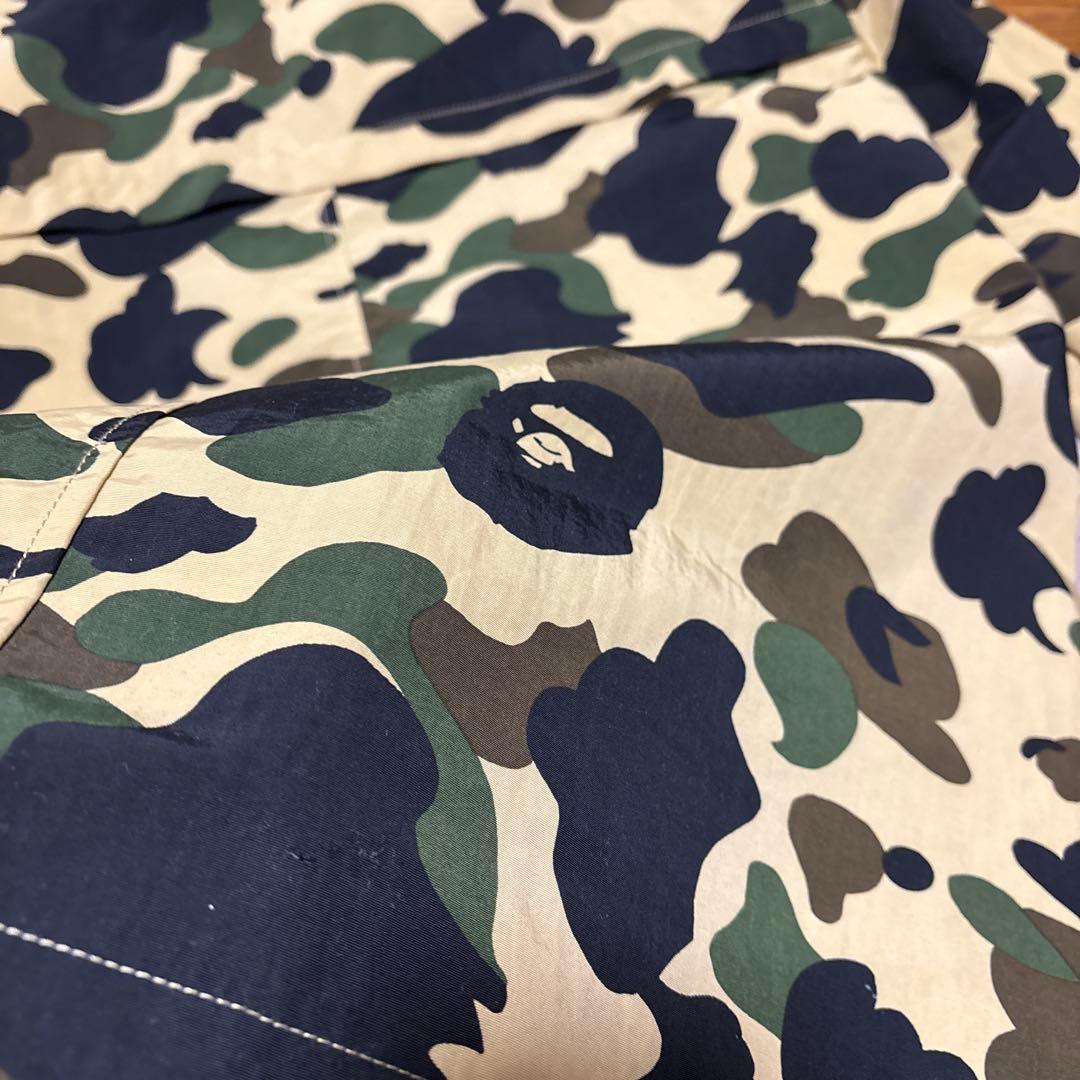 【初期】APE エイプ ナイロン 迷彩　ジャケット ベイプカモ ファーストカモ