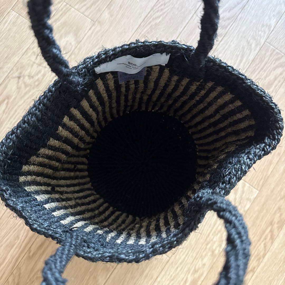 [SOIL]サイザルトートバッグ カゴバッグ　ソイル