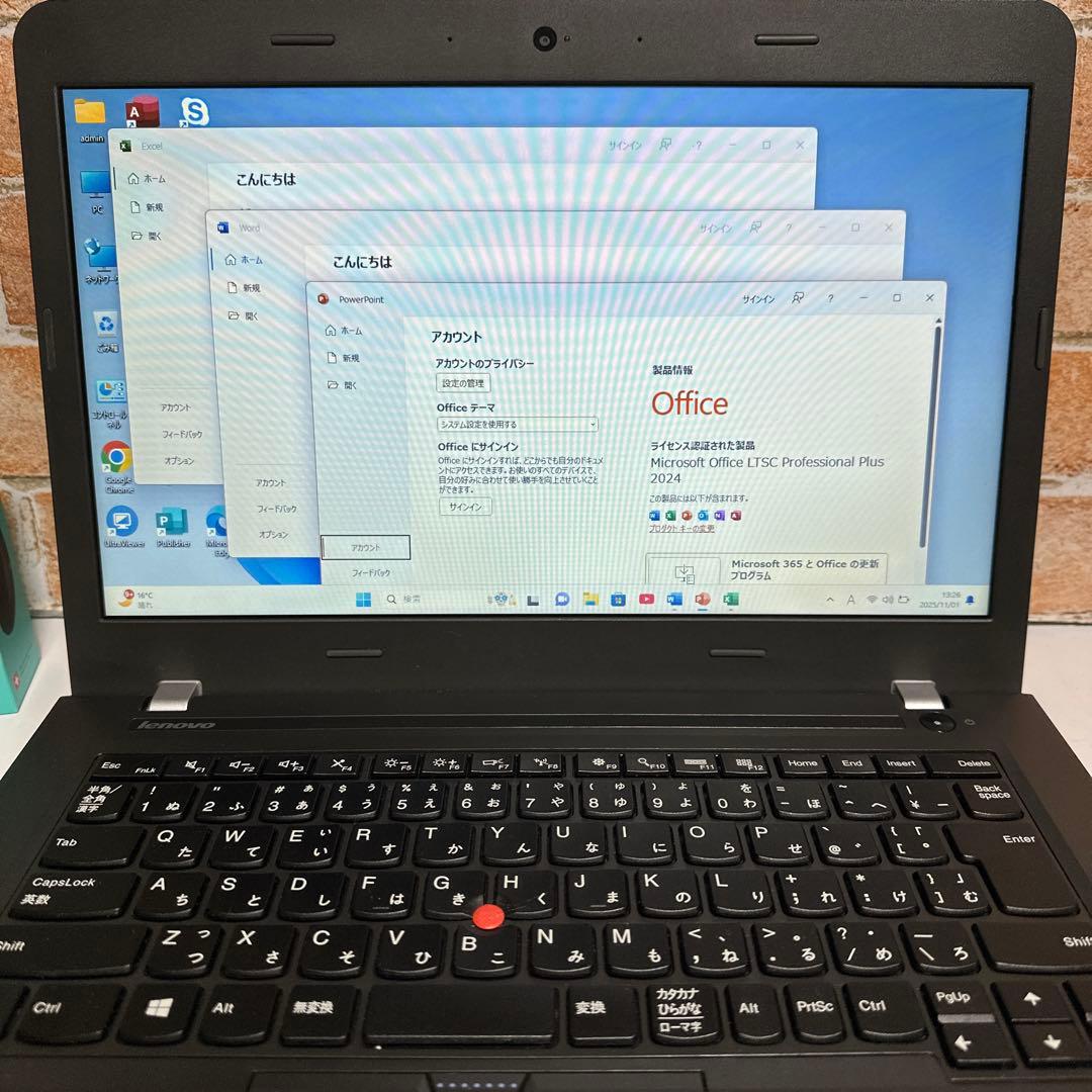 レノボノート PC Core i5 SSD256GB メモリ8GB Win11