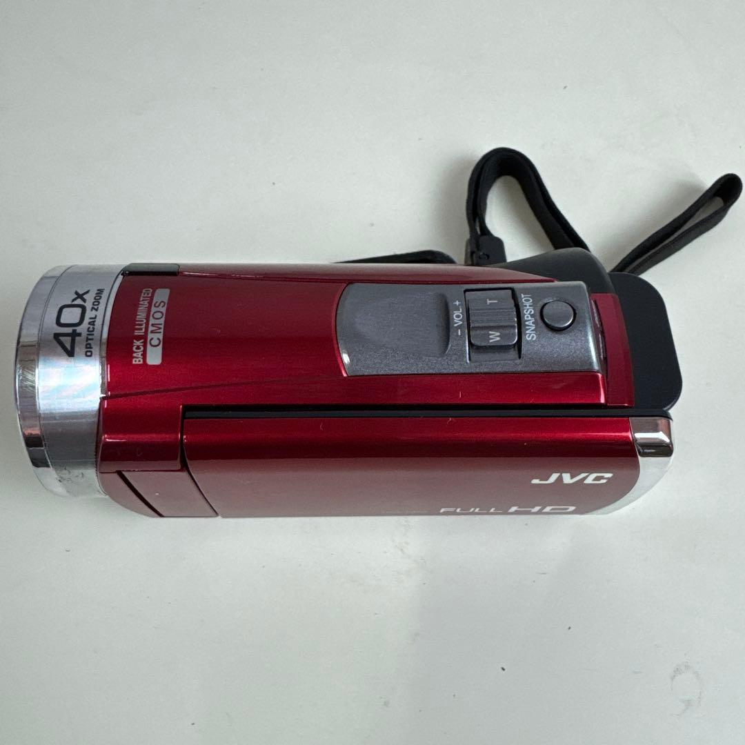 JVC Everio ビデオカメラGZ-E600-R レッド