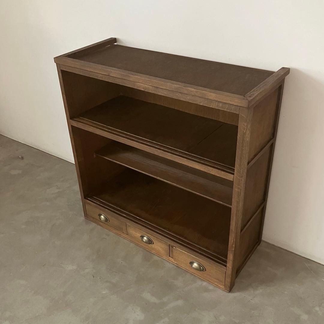 レトロ　ヴィンテージ　アンティーク　古家具　古民家　古道具　食器棚　シェルフ