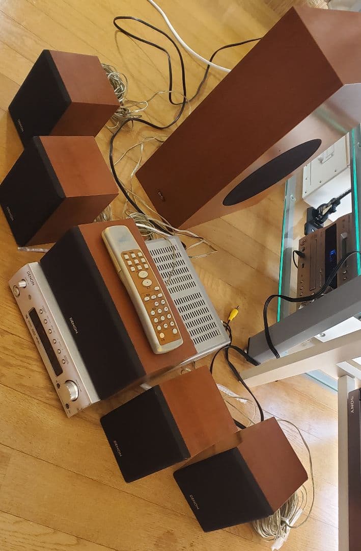 DENON　 ホームシアター　5.1chスピーカーセット　クリアな音質と重低音