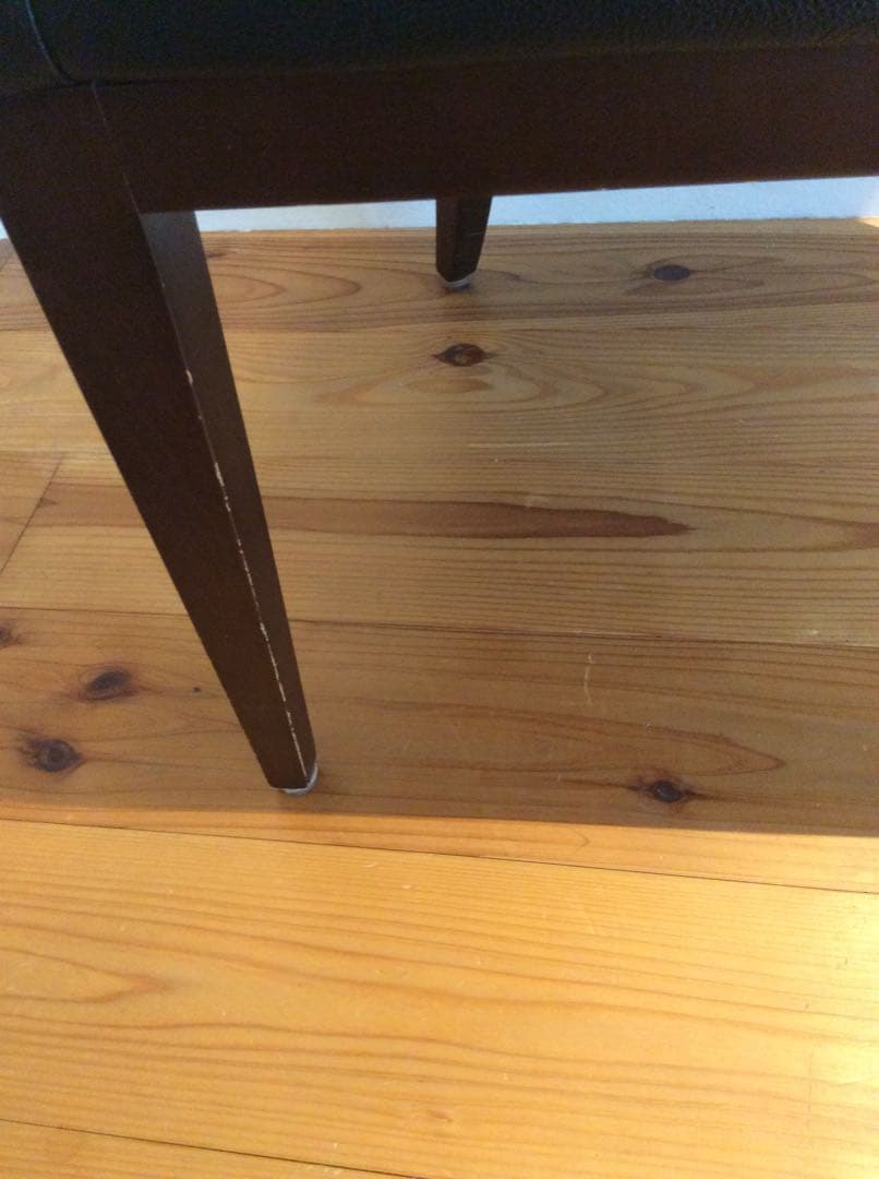 【希少中古】アンティーク家具｜ブラック合皮レザー/1人掛け/シングルソファチェア