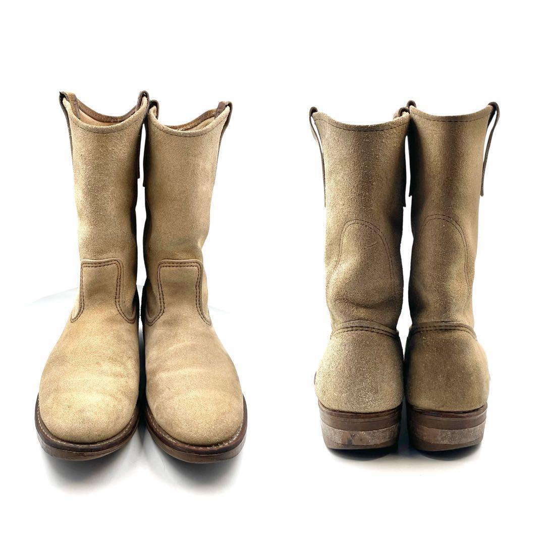 《超美品》RED WING レッドウィング ペコスブーツ 8156 スエード